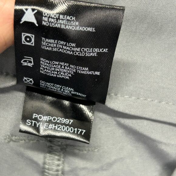 Huk Pursuit Mens XXL 6" Inseam Gray Chino Shorts 43x6 Elastic Waist Fishing Camp - Picture 6 of 13